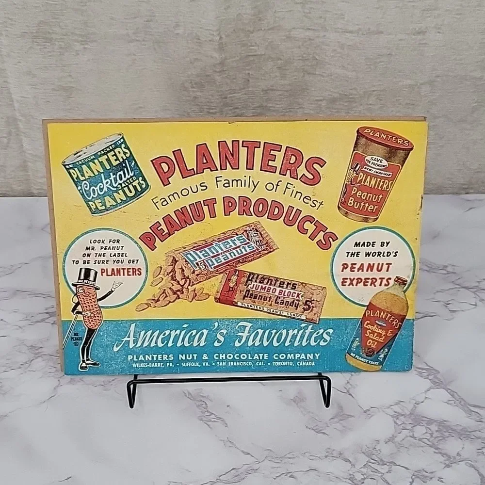 Planters Peanuts Advertising Sales Promo Ad Vintage